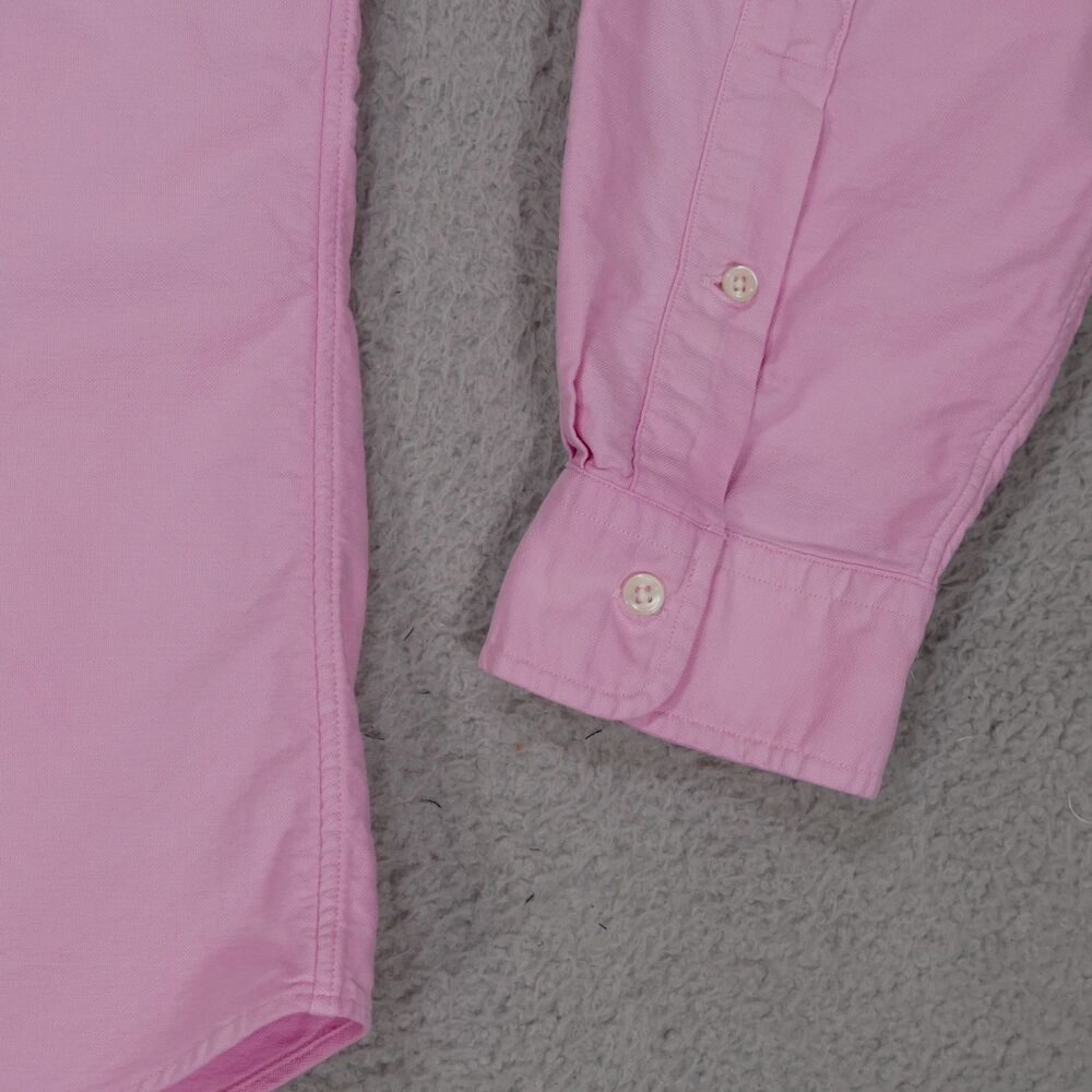 Polo Ralph Lauren Shirt Mens XL Custom Fit Chambray Pink Button Down Long Sleeve - Picture 7 of 15